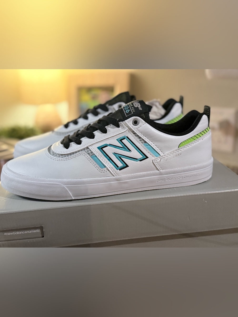 Jamie Foy x New Balance Numeric 306 'White Aqua Sky'